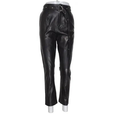 Leren broek (Ceana) van IRO Acetaat, Leer