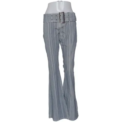 Jeans (Blue, White) from Jaded London Cotton