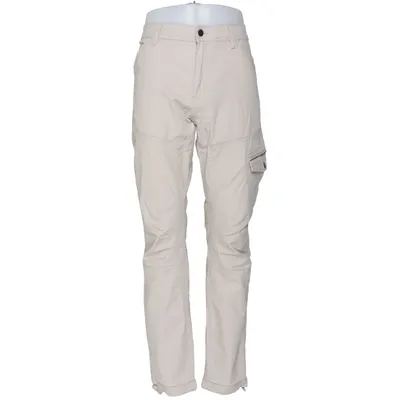 Pantalon cargo (Beige) de Denim Day Coton, Élasthane
