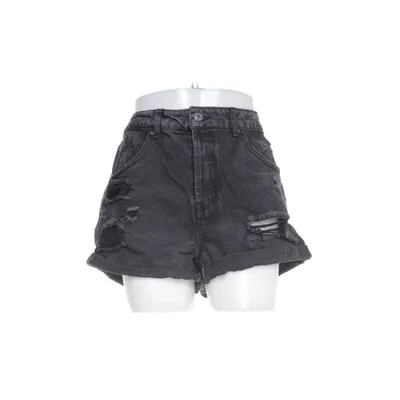 Denim shorts (Black) from Forever 21 Cotton