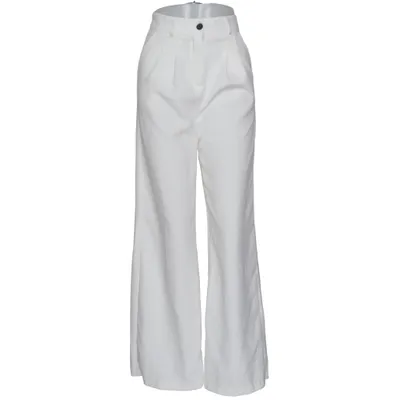 Palazzo pants (White) from Papillon Polyester