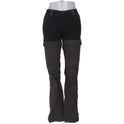 Outdoor pants (Black, Gray) from High Mountain Cotton, Elastane, Polyamide, Polyester