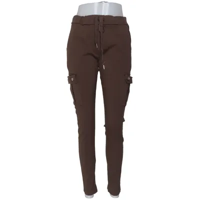 Cargo pants (Brown) from Mix By Elastane, Polyamide, Viscose
