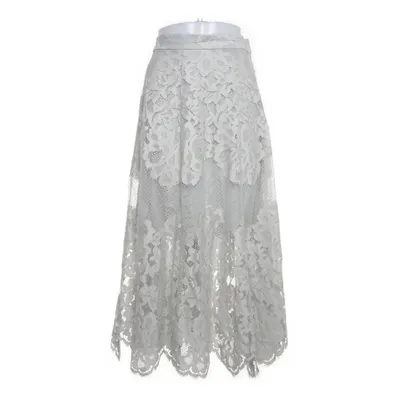 Maxi nederdel (Grøn) fra H&M Trend Bomuld, Polyamid, Viscose