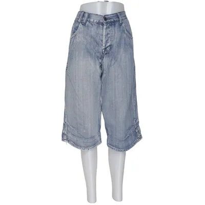 Short en jean (Bleu) de Fishbone Coton