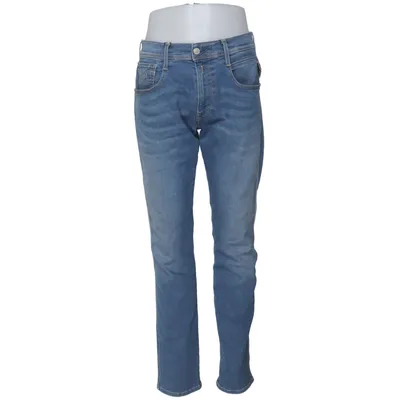 Spijkerbroek (Blauw) van Replay Katoen, Elastaan, Polyester