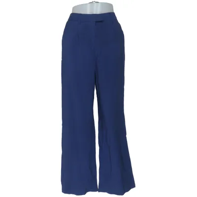 Palazzo broek (Blauw) van Zero Polyester, Viscose
