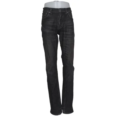 Spijkerbroek (Grijs) van Nudie Jeans Katoen, Elastaan