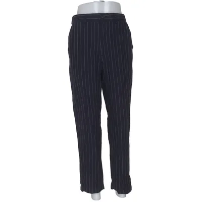 Kostuumbroek (Blauw) van Uniqlo Katoen, Linnen