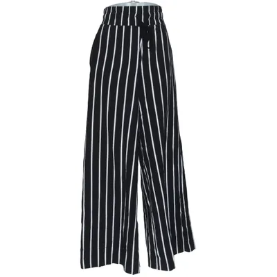 Palazzobyxor (Svart, Vit) från House of Lola Bomull, Elastan