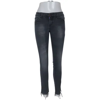 Jeans (Grå) fra Gul & Blå Bomuld, Elastan