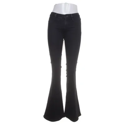 Jeans (FARRAH SUPER FLARE FIT) fra Denham Bomuld, Elastan, Læder, Modal