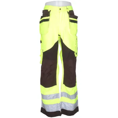 Werkbroek (Geel, Zwart) van Jobman Katoen, Polyester