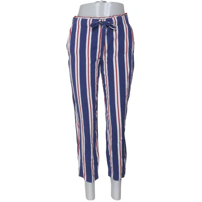 Pants (Blue, White, Red) from Mango Basics Viscose