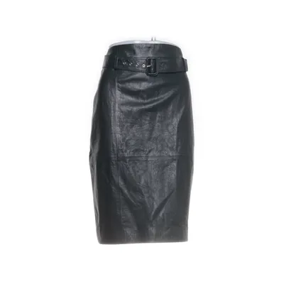 Läderkjol (Grön) från Marc Cain Polyester, Skinn