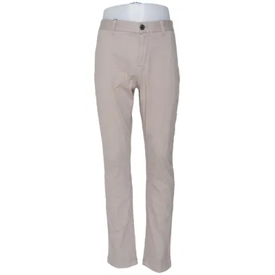 Chinos (Beige) van Visual Clothing Project Katoen, Elastaan