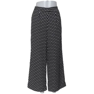 Palazzo broek (Zwart, Wit) van Just Polyester, Viscose