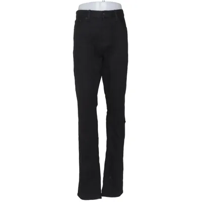 Spijkerbroek (Zwart) van Uniqlo Jeans Katoen, Elastaan