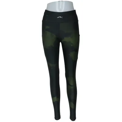 Træningsleggings (Grøn, Sort, Flerfarvet) fra Dope Elastan, Polyester
