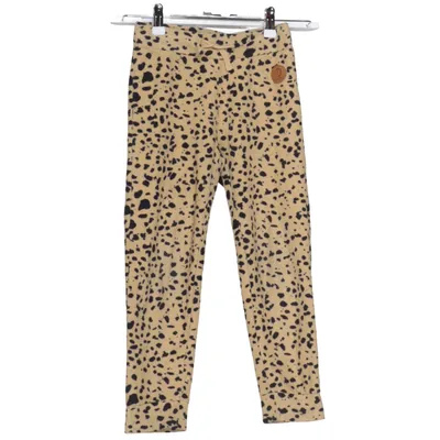 Mjukisbyxor (Beige, Svart) från Mini Rodini Återvunnen polyester
