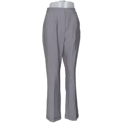 Kostuumbroek (Grijs) van Mathilde Gøhler x NA-KD Elastaan, Polyester, Viscose