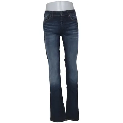 Spijkerbroek (Blauw) van Jack & Jones Katoen, Elastaan, Leer
