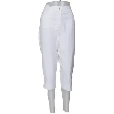 Three-quarter pants (White) from Zerres Jeans Cotton, Elastane, Polyester