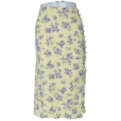 Jupe longue (Jaune, Violet) de Divided by H&M Viscose