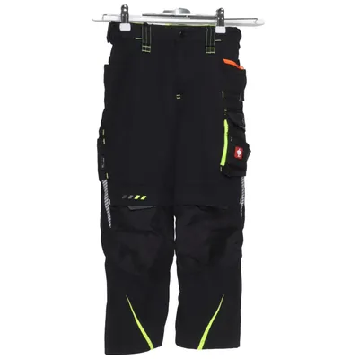 Werkbroek (Zwart, Geel) van Engelbert Strauss Katoen, Polyester