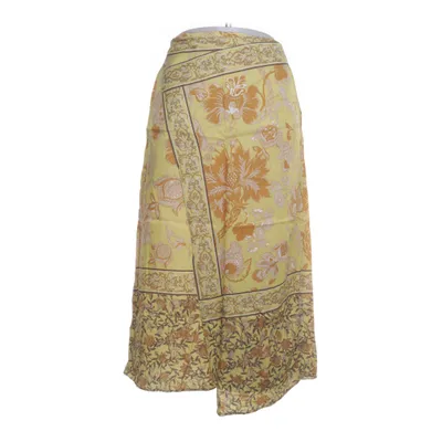 Maxi skirt (Yellow, Multicolored) from H&M Trend Viscose