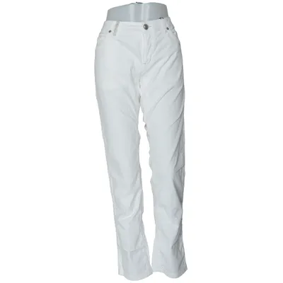 Jeans (Hvid) fra Hansen & Jacob Bomuld, Elastan