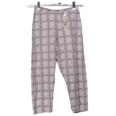 Pantalon (Beige, Multicolore) de Gro Coton