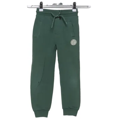 Pantalon de survêtement (Vert) de Vertbaudet Coton, Polyester