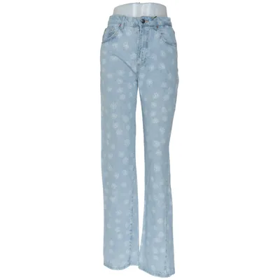 Jean (Bleu, Blanc) de Never Denim by Bik Bok Coton