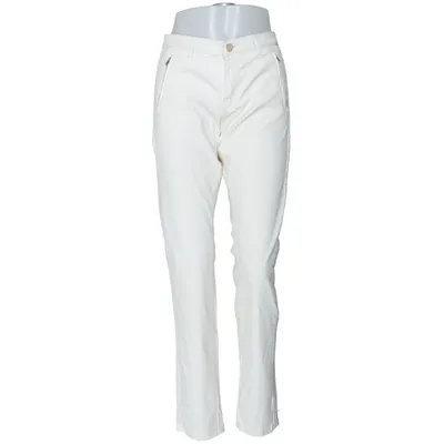 Spijkerbroek (Beige, Wit) van CKS Katoen, Elastaan, Polyester