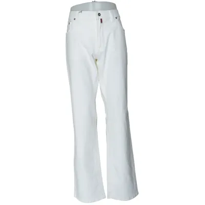 Jeans (Vit) från Pierre Cardin Bomull, Elastan