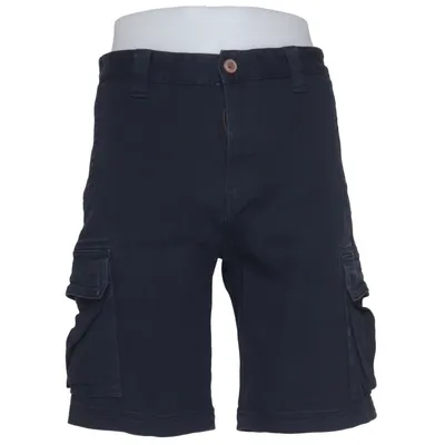 Shorts cargo (Bleu) de A-One Coton, Élasthane
