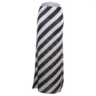 Maxi rok (Zwart, Roze) van ASOS Design Elastaan, Polyester