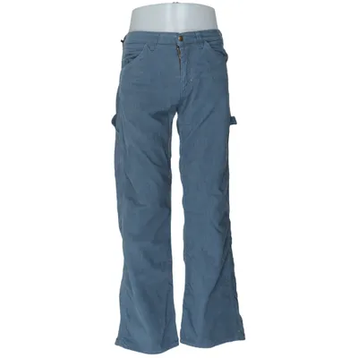 Corduroy broek (Blauw) van Orslow Katoen, Polyester