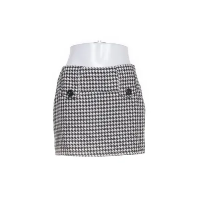 Kjol (Svart, Vit) från Motivi Akryl, Polyester, Ull