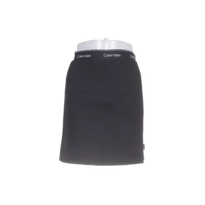 Kjol (Svart) från Calvin Klein Polyester, Ull