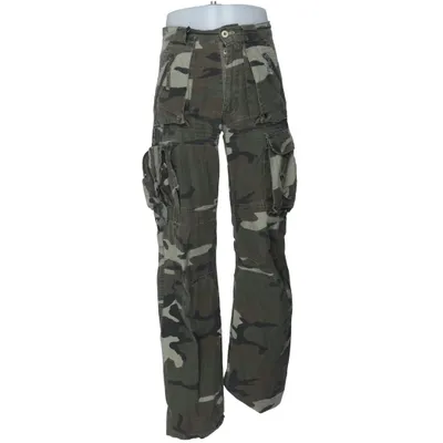 Cargo broek (Groen, Meerkleurig) van Luxux