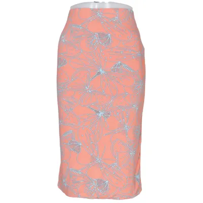 Kjol (Orange, Blå) från Marc Cain Elastan, Polyester