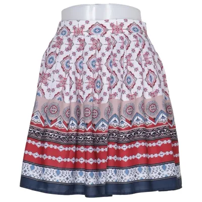 Jupe (Blanc, Rouge, Bleu) de Bright & Beautiful Élasthane, Polyester