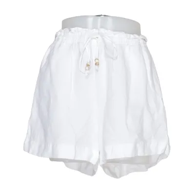 Shorts (White) from H&M Premium Quality Linen, Viscose