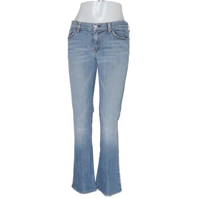 Jeans (Blå) från 7 for All Mankind Bomull, Polyuretan