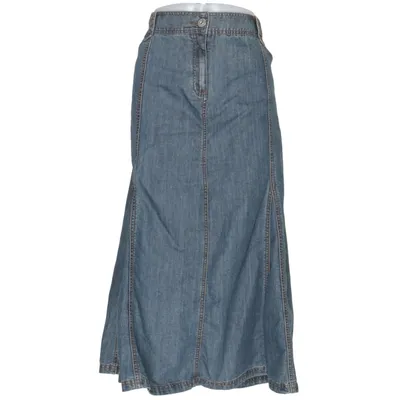 Jeansnederdel (Blå) fra XLNT Woman Bomuld, Polyester