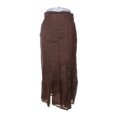 Maxi rok (Bruin) van Marella Linnen, Cupro