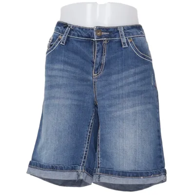 Denim shorts (Blue) from Two Days Later Cotton, Elastane