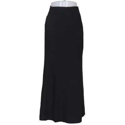 Maxi skirt (Black) from Chassé Viscose, Wool